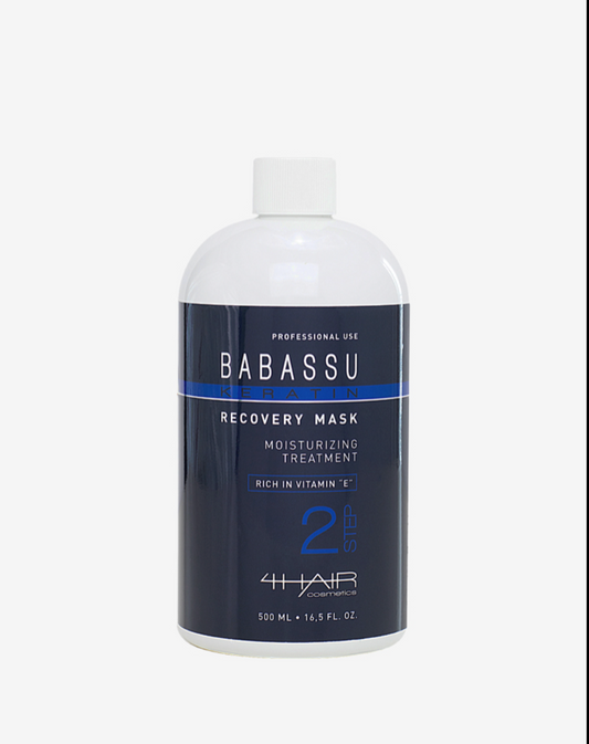 Babassu Keratin Mask for Hair Recovery